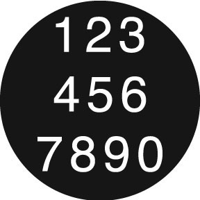 78058 - Helvetica Number