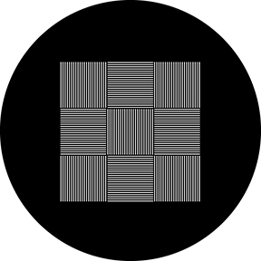 78578 - Striped 9 Square
