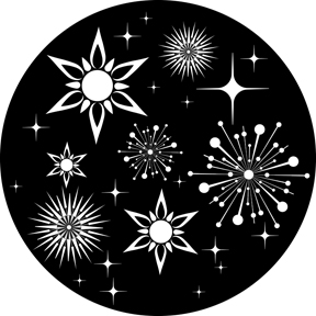 82894 - Retro Snowflakes