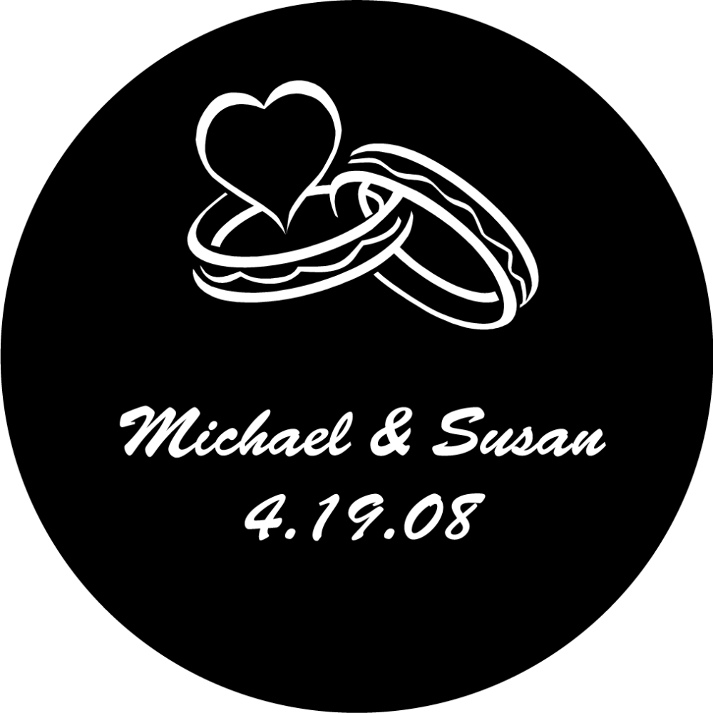 10813 - WEDDING GOBO