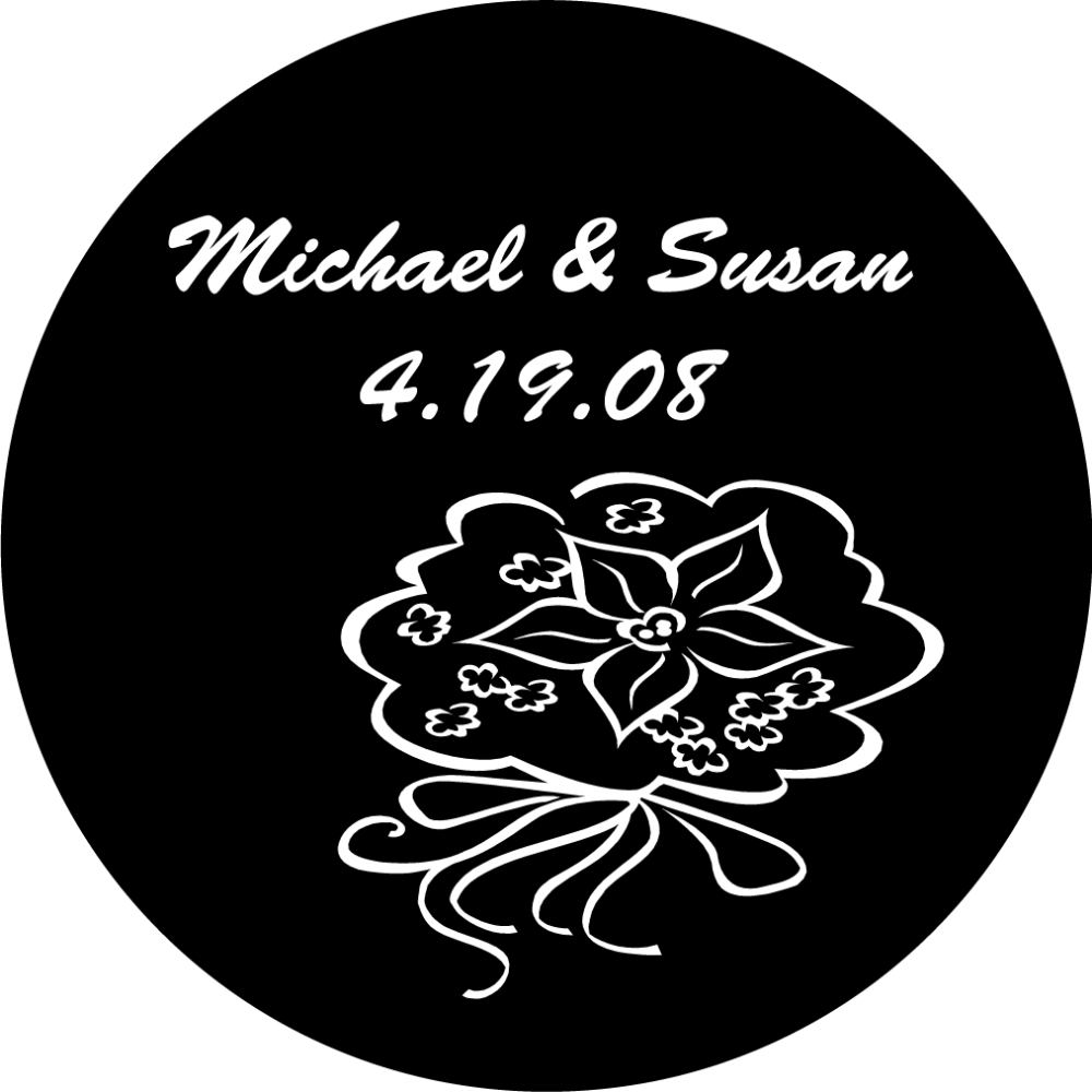 10814 - WEDDING GOBO