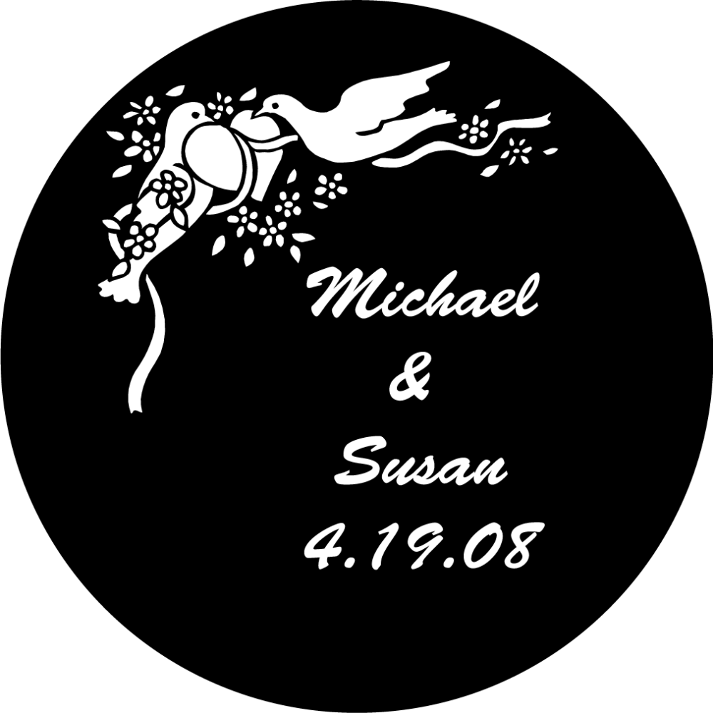 10817 - WEDDING GOBO