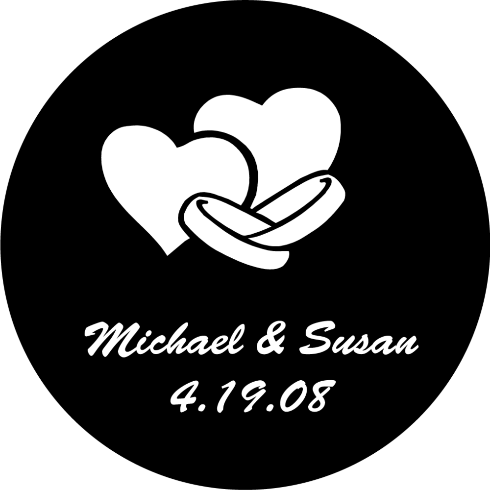 10821 - WEDDING GOBO