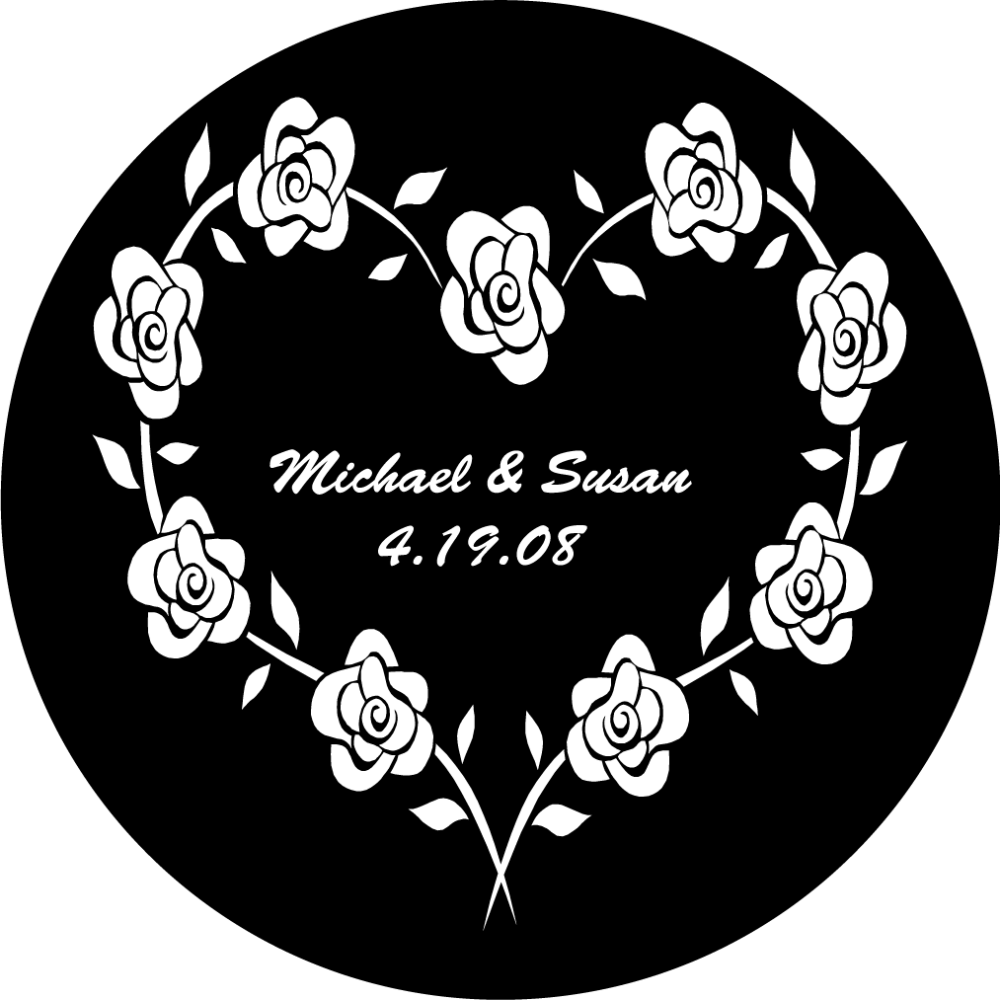 10823 - WEDDING GOBO