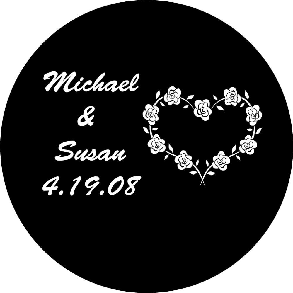 10825 - WEDDING GOBO