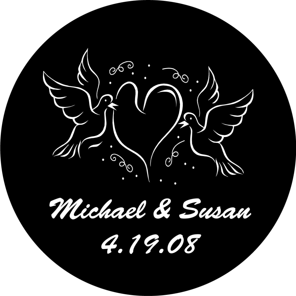 10827 - WEDDING GOBO