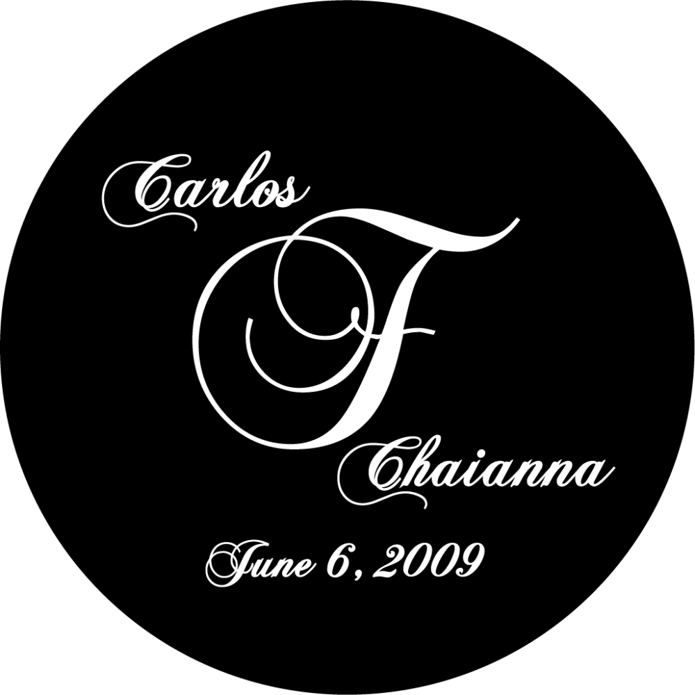 10828 - WEDDING GOBO