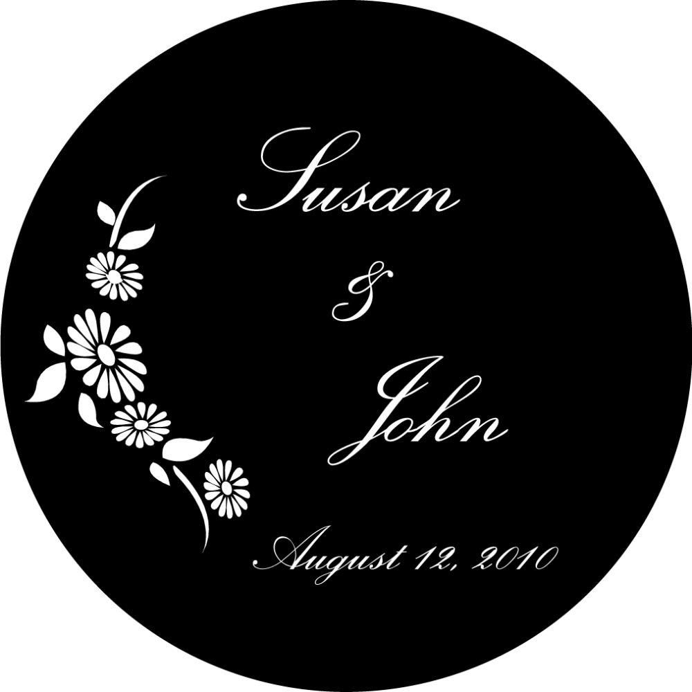 10846 - WEDDING GOBO