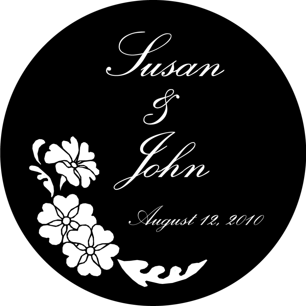 10851 - WEDDING GOBO