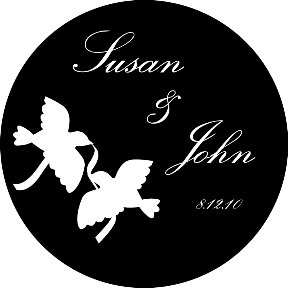 10852 - WEDDING GOBO