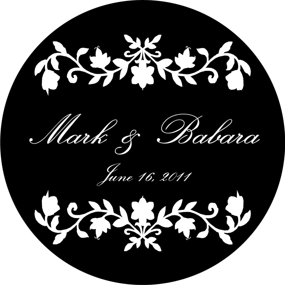 10885 - WEDDING GOBO