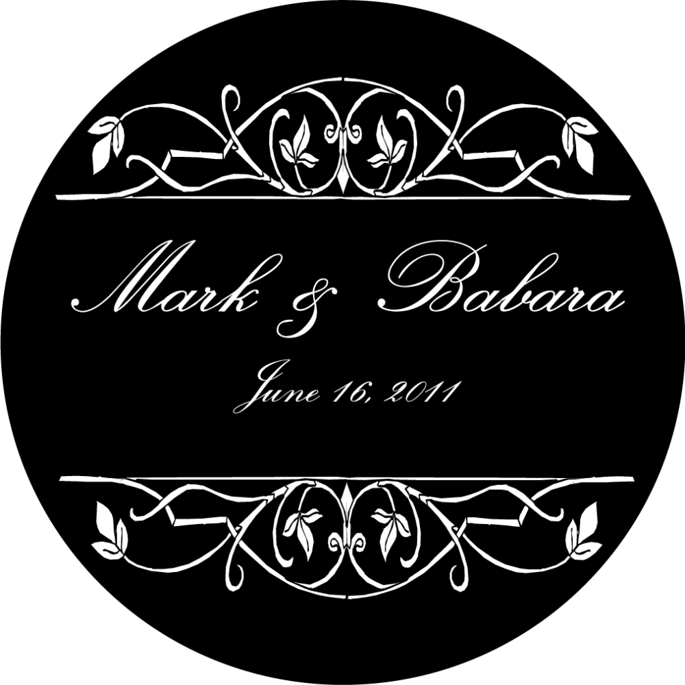 10891 - WEDDING GOBO