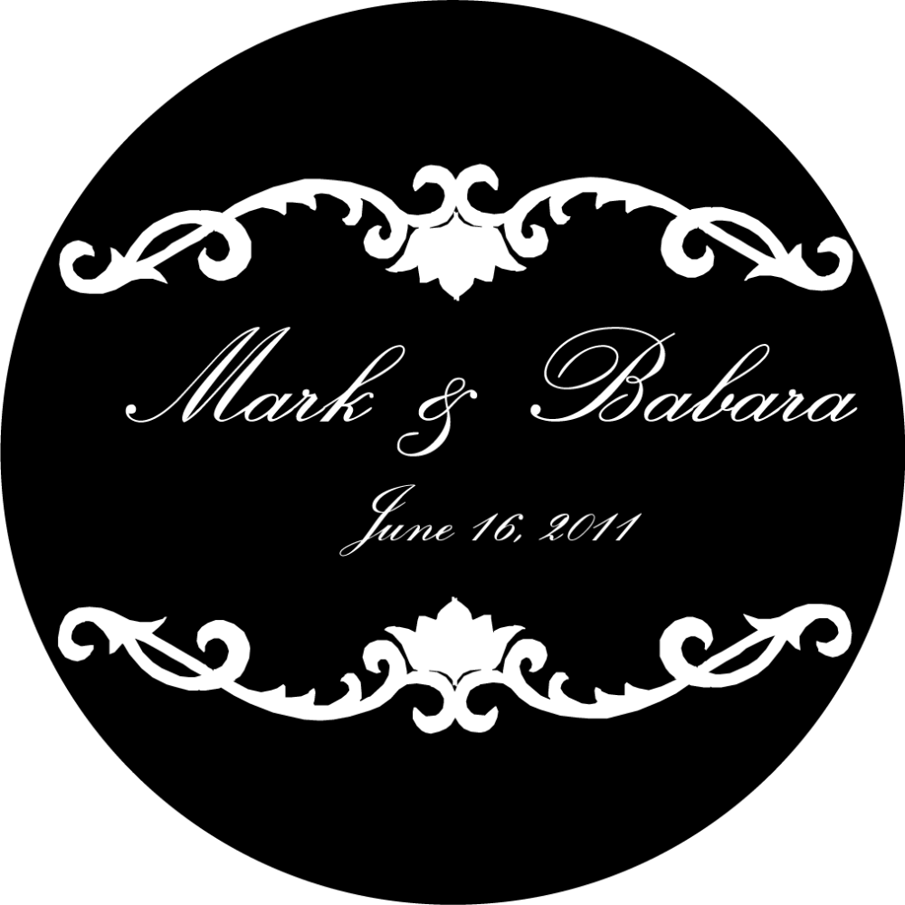 10896 - WEDDING GOBO