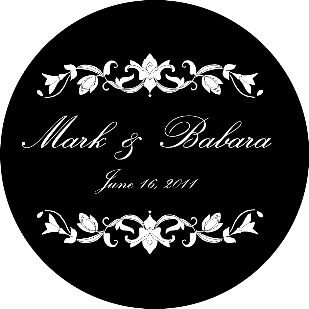 10898 - WEDDING GOBO