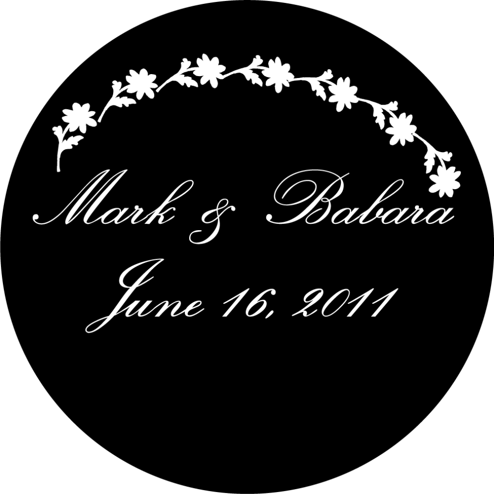 10903 - WEDDING GOBO