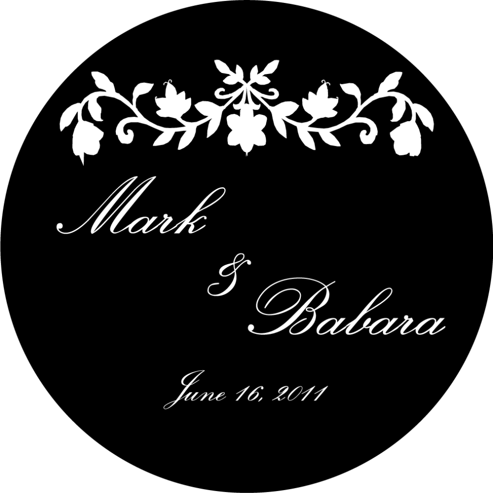 10905 - WEDDING GOBO