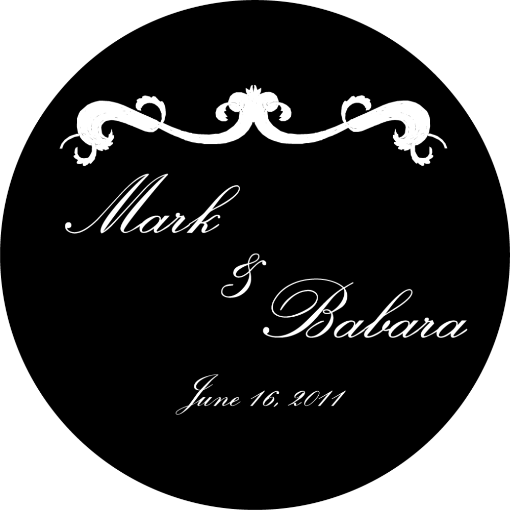 10916 - WEDDING GOBO