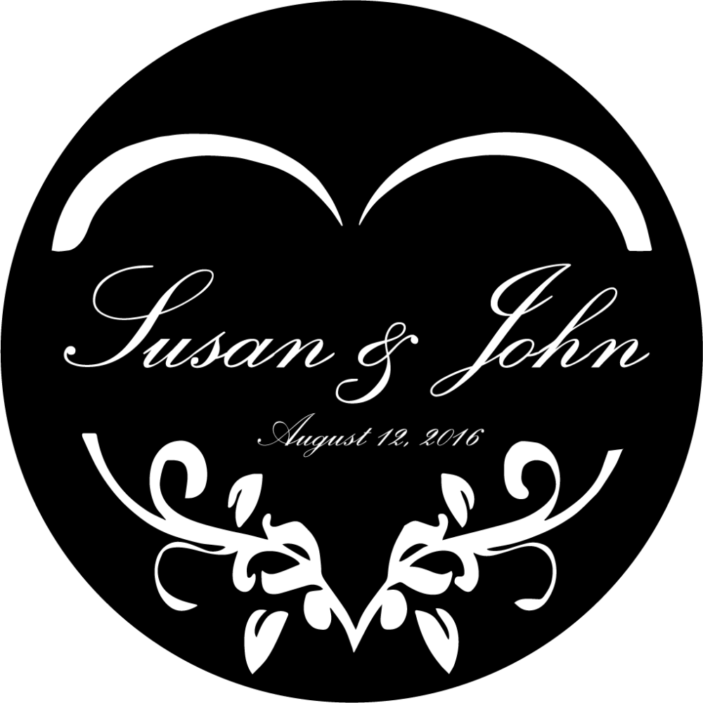 10971 - WEDDING GOBO
