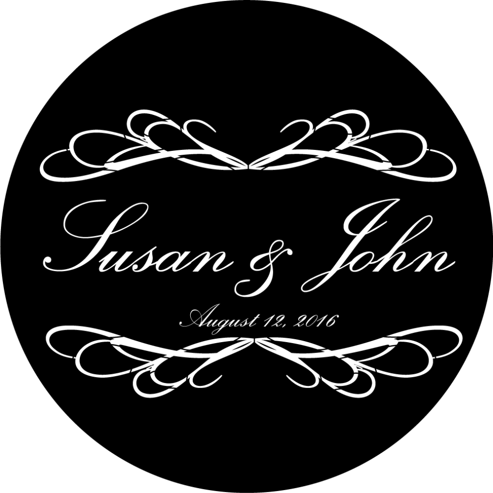 10972 - WEDDING GOBO