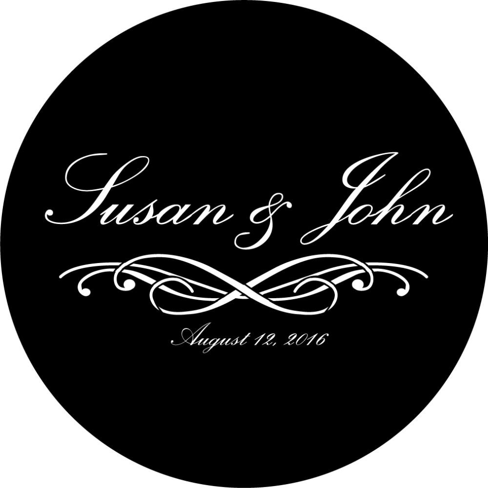 10974 - WEDDING GOBO