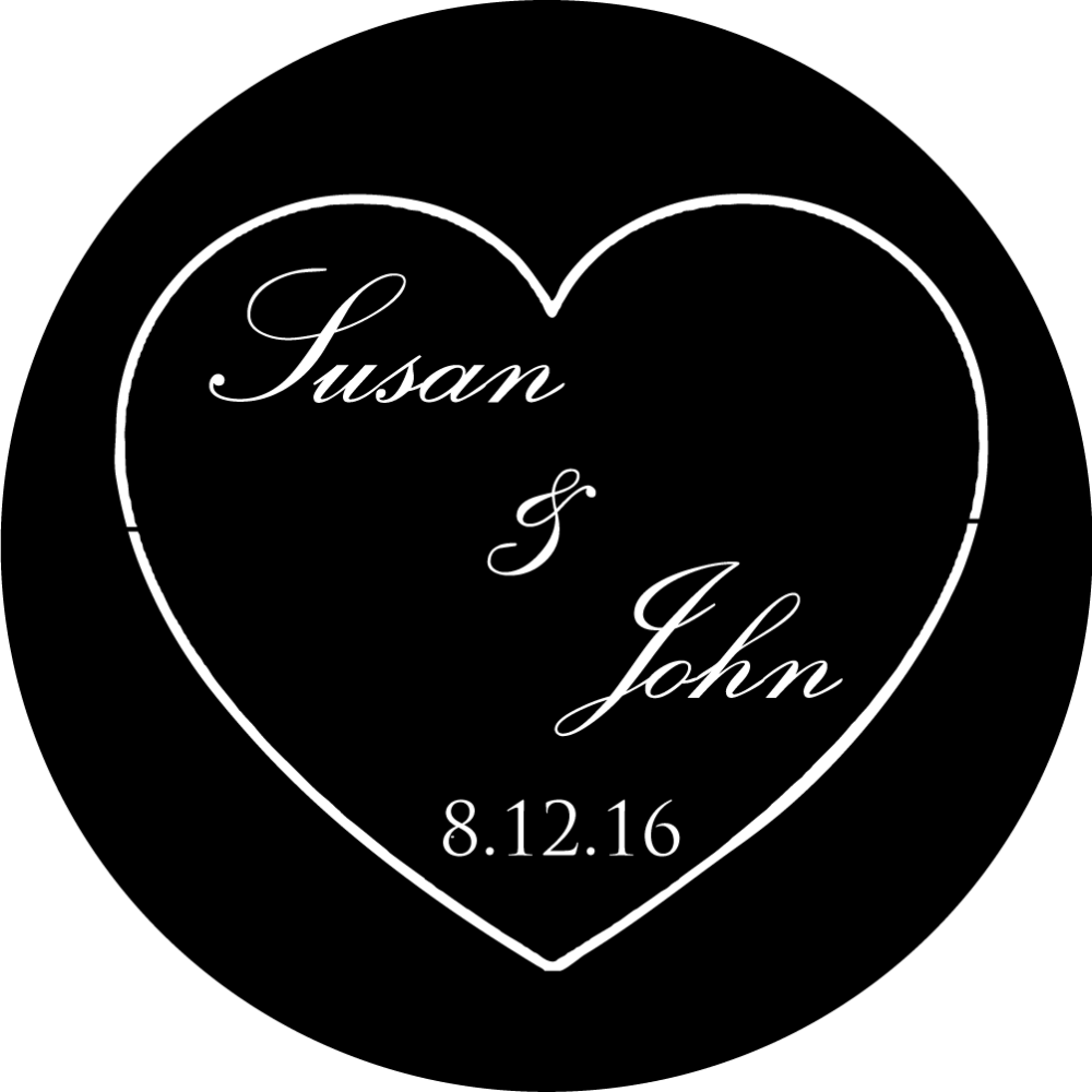 10998 - WEDDING GOBO