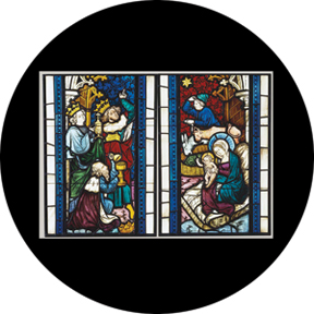 86674 - Nativity Stained Glass