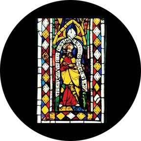 86675 - Comedia Stained Glass
