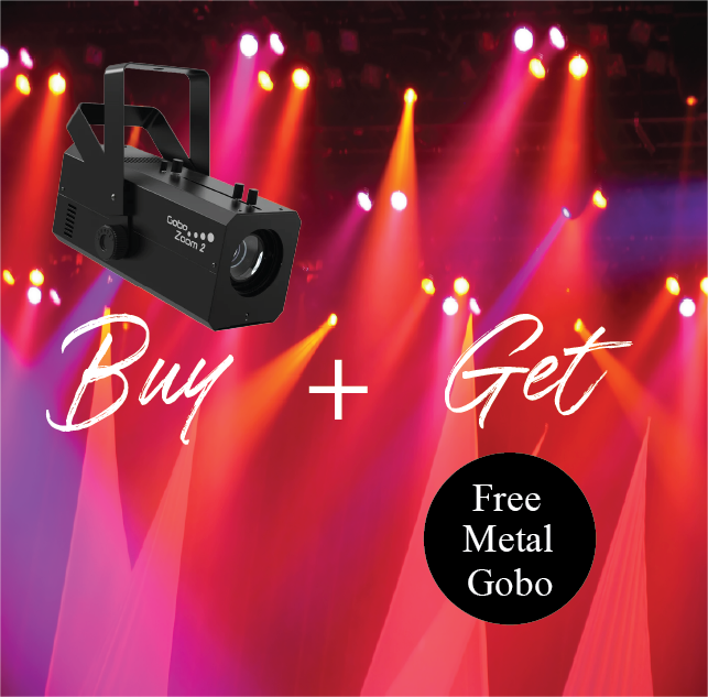 Gobo Zoom 2 with Free Metal Gobo
